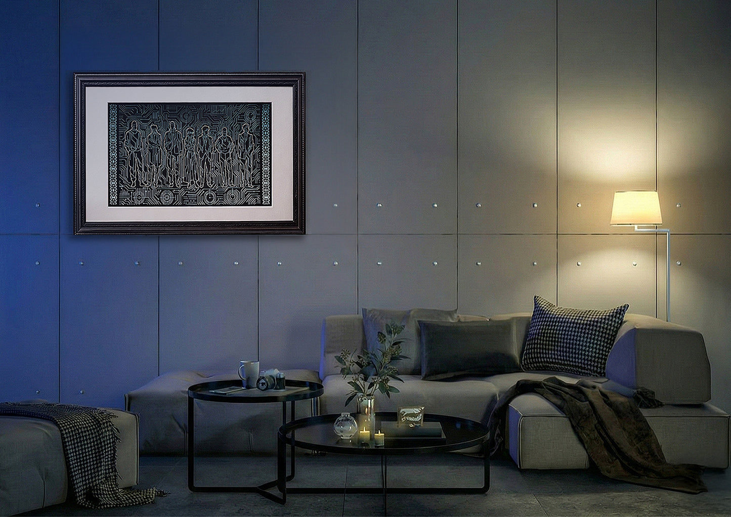 【500点限定】攻殻機動隊×博多織 公安9課ver.