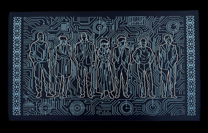 【500点限定】攻殻機動隊×博多織　公安９課ver.